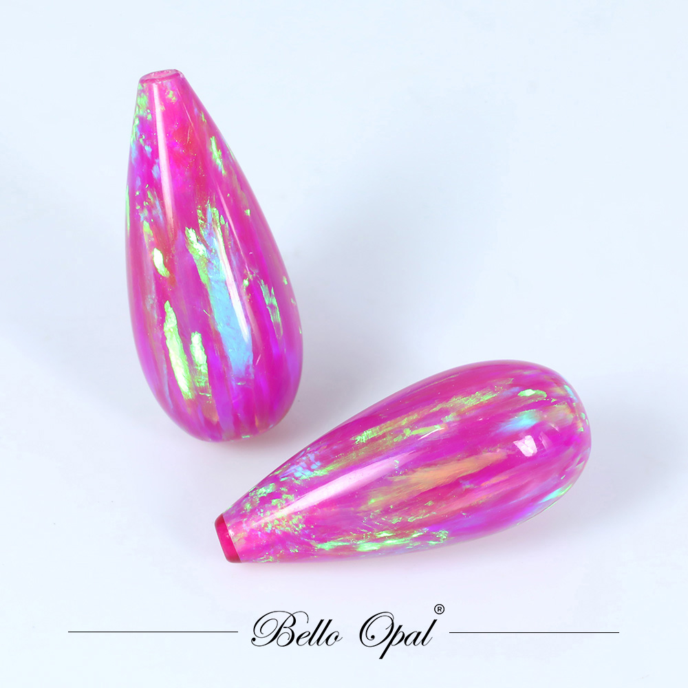 Lab-grown Synthetic Opal Drops | Bello Opal-OP92-TDL